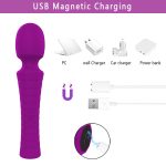 360 Bendable Head Powerful Av Vibrator Wand G Spot Vagina Vibrators For Women Sex Toys Av Rod Head Accessories Toys For Adults - 图片 7