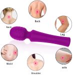 Rechargeable Wand Vibrator Wireless Dildo Av Wand for Woman Clitoris Stimulator Massage Gun 5 Speeds Sex Product - 图片 7