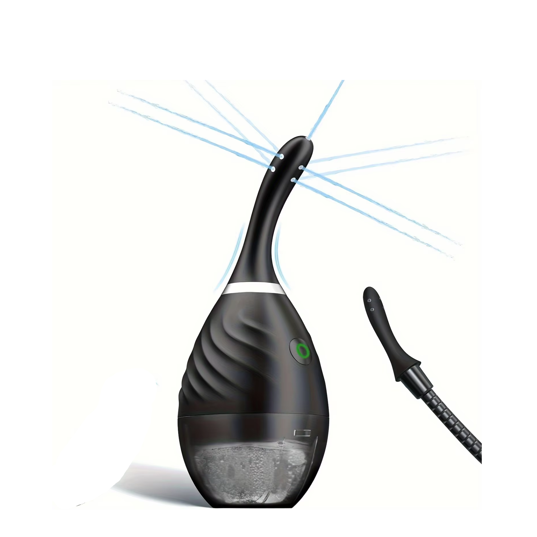 main_pic_0-1 New Design Anal Douche Automatic Enema Douche.Electric Enema Bulb Kit Anti Backflow Anal Enema Cleaner for Men Women - 图片 1