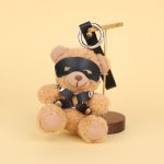 Custom Sexy SM Toy Bear Sex Suggestive Leather Binding Eye Patch Bear Adult Product Violent Bear Gift