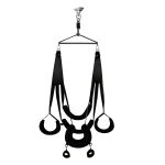 Higher Quality Nylon Sex Swing Chair with Triangle Frame Sling BDSM Bondage for Couple Sex Swing Set Adult Toys Sex Furniture