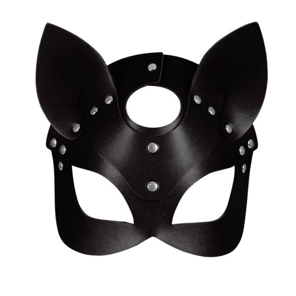 Manufacturer Wholesale Sexy Fox Mask Leather Eye Mask Restraint Device for Role-Playing & Adult Sex Toys