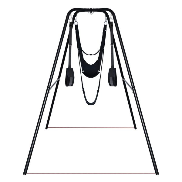 SM Furniture Sex Swing Stands Bondage Leather Multi Position Hanging Love Chair Sex Swing for Couple Adult Women Men