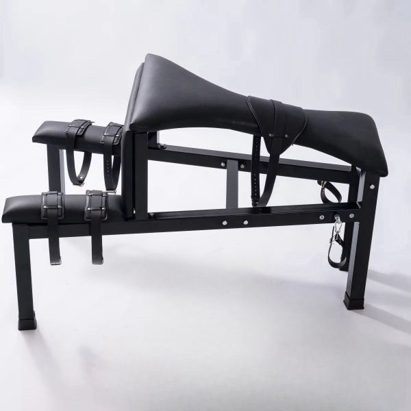 Sex Chair With Handcuffs BDSM Restrained Binding Stool Ankle Cuffs Slave Tuning Posture Fixed Forced Orgasm Bench Sex Furniture