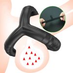 Penis Ring Reusable Silicone Semen Cocks Ring Penis Enlargement Delayed Ejaculation Sex Ring for Men