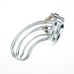 Penis Chastity Cage With Lock, Anti-affair Cage, Breathable Sanitary Stainless Steel Penis Cage for Male Penis