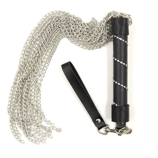 Sex Game BDSM Fetish Metal Chain Sex Whip Spanking Paddle Flogger Toys Sex Adult for Couples Product