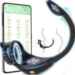 Black Ring Men Penis Ring Adult Male Sex Toys Time Lag Silicone Box 100% Waterproof IPX7 Masturbation 250g