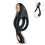 Remote Adult Cock Ring Male Sex Toys Vibrating Cock Ring With Clit Vibrator