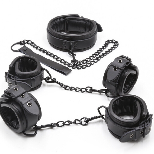 Adult Sex Products Erotic Bondage Sex Bondage Set Women Handcuffs Ankle Cuff Restraints Sex Toys for Couples