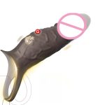 Cock Penis Ring Vibrator Silicone Rubber Male Products Strong Vibration Delay Ejaculation Cock Ring for Men Adult Sex Toy