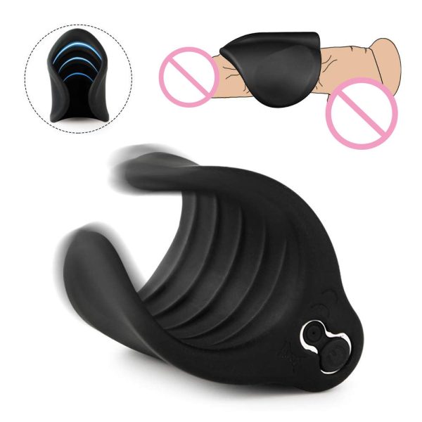 Handhold Men Masturbation Toy Vibrator With 10 Modes for Cock Ring Vibrating Male Masturbator Penis Vibrator