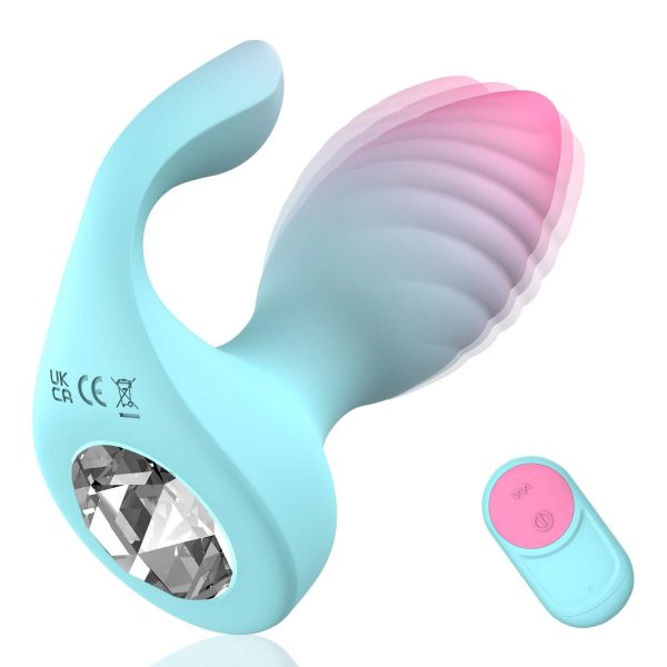 Wholesale Remote Control Silicone Men Prostate Massager Anal Plugs Flower Sex Toys Butt Plug Vibrators for Women