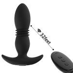 Waterproof 10 Powerful Vibrating Prostate Massager Stimulation Patterns Remote Control Anal Butt Plug Sex Toys for Men