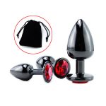 Klein Medium Large Analplug Set Anal Butt Plug Mit Kristall Diamant Buttplug