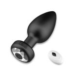 Wholesale 10 Vibration Modes Anal Sex Toys Silicone Prostate Massager for Man Wireless Remote Control Vibrating Butt Plug