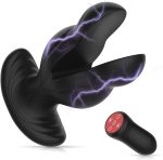 Vibrating Anal Vibrator With Electric Shock Anal Butt Plug Vibrators