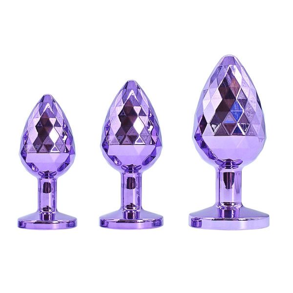 New Bdsm Sm Set Metal Butt Anal Plug Adult Sex Toy for Man Women Couple