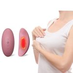 Liquid Silicone Promote Milk Flow Breast Massage Vibrator Breast Care Heating Vibrating Lactation Massager for Women Pain Relief