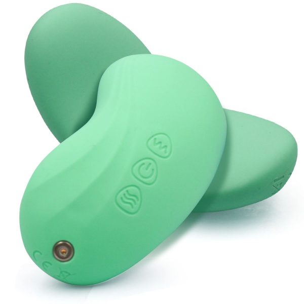 OEM/ODM Soft Silicone Women Heating Vibrator Breastfeeding Massage Vibrating Electric Lactation Massager for Breast Pain Relief