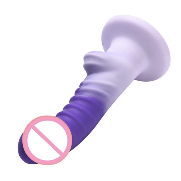 Wholesale Realistic Anal Dildo Soft Butt Spreader Male Suction Cup Colored Dildo Small Masturbators Dildo for Women Men