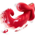 3 in 1 Mouth G Spot Vibrator Tongue Licking Sucking Sex Toy Dildo Shape Vibrators Female Masturbation Tools