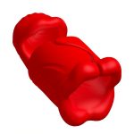 New Double Lips Massager Lips Clip Stem Penis Ring Male Ring Glans Masturbator Silicone Sex Toys for Men