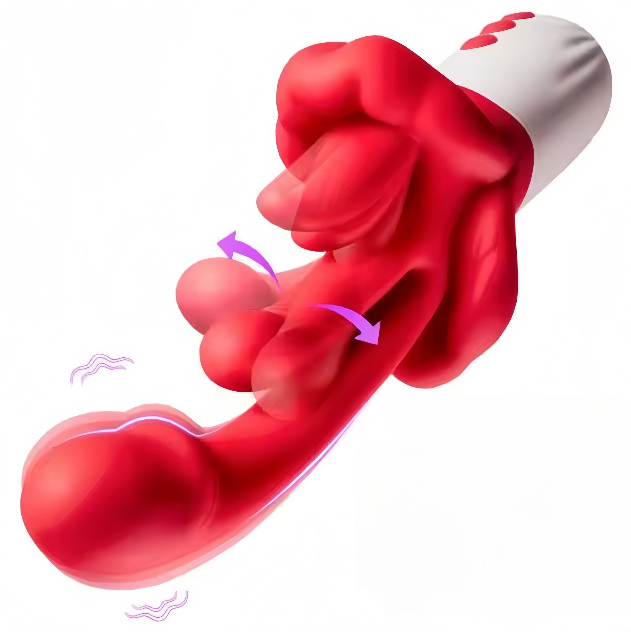 main_pic_0-448 New Big Mouth 3 in 1 Tongue Swinger Animes Sex Toy Heated Dildo Vibrator Female G Spot Massager Adult Erotica Vibrator for Women - 图片 1