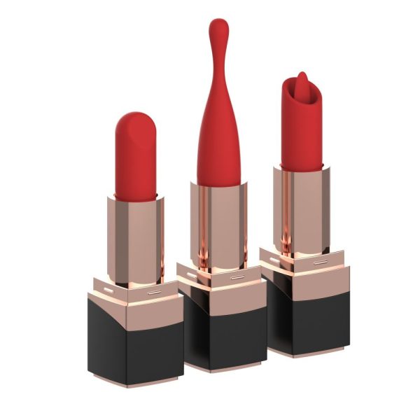 Hot Sale 3 Piece Set of G Spot Massager Lipstick Bullet Vibrating Designed Specifically for Female Masturbation Sex Toy