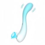 OEM ODM Double Headed Gradient Color Suction Vibrator Female Masturbation Adult Toy Clitoral Orgasm Massager Vibrator for Women
