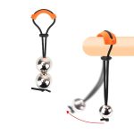 Weighty Penis Extender Ball Adjustable Metal Physical Penis Exercise Training Tool Penis Stretcher Device for Male