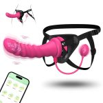 Lesbian Sex Toys With Belt Bondage Harness Anal Plug for Lesbian Strap on Wearabele Dildo Vibrator for Women