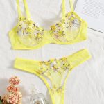 Two Pieces Video Hot Sexy Mature Young Ladies Sexy Lingerie See-Through Junior Erotic Nude Lingerie Bra Panty Set
