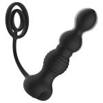 Ergonomic Design Adult Sex Toys Massager Premium 10 Frequency Vibration Mode Silicone Anal Plugs ABS Material for Couples