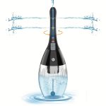 400ml Automatic Electric Enema Bulb Silicone Enema Douche 7 Spray Holes Colon Cleaning Cleaner Anti-back Flow Irrigation