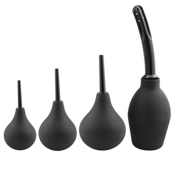 Anal/Vaginal Enema Bulb 224ml Douche Enema Bulb Clean Anal PVC Douche for Men Women Comfortable Anal Cleaner Sex Toys for Men