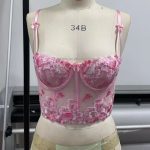 Women's Sexy Lace Hollow Fishbone Embroidery Underwear Pure Desire Body Shaping Temptation Sling with Waist Logo