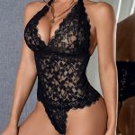 Hot Sale Ladies Nighty Sexy Lace Temptation One-Piece Pajamas See-Through Slim Fit Model for Women New Bra & Brief Sets