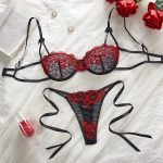 New Design Women's Sexy Lingerie One Piece Lace Underwear Sets Multiple Colors Hollowed Out Women Lingerie Sets