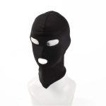 Slave Games for Adult Mask Hood Sexy Lingerie Open Mouth Eye Masken Bondage Headgear Cosplay BDSM Costume Kit
