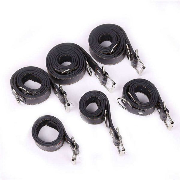 High Quality 6 Pcs Binding Belt Bondage Adjustable Restraints Harness Sex Fetish Flirting Sex Products Bdsm Set Sextoy