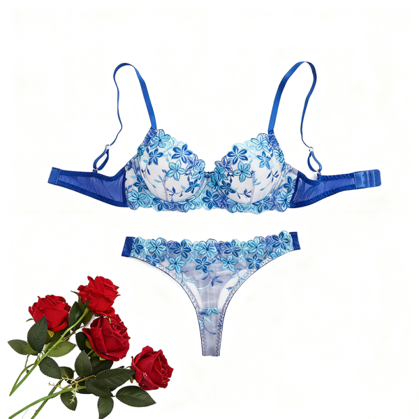 Wholesale Sexy Exotic Women's Clothing Sexy Underwear Set Women Sexy Bra and Thong Garter Belt Sets Sexy Lingerie