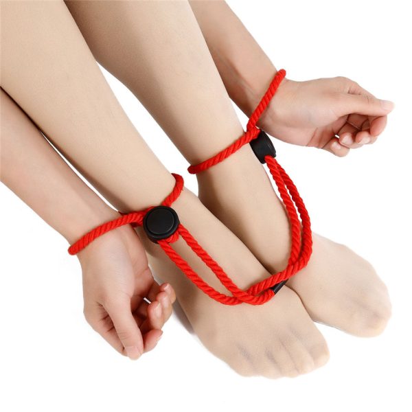 Cotton Rope Cuffs Handcuffs Ankle Cuff Restraints Bondage Bracelet BDSM Fetish Adult Sex Toys for Couples Exotic Accessories