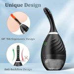 New Design Anal Douche Automatic Enema Douche.Electric Enema Bulb Kit Anti Backflow Anal Enema Cleaner for Men Women - 图片 2