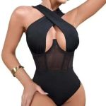 The Seductive and Sensual Lingerie Set of the Popular European and American Ruins Style Motorcycle with Leg Straps - 图片 2