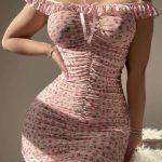 A Popular Cross-border Adult Lingerie Set in Europe and America, a Lace Printed Dress, Is Tight, Fashionable and Sexy - 图片 2