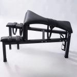 BDSM Restrained Binding Stool Sex Chair With Handcuffs Ankle Cuffs Slave Tuning Posture Fixed Forced Orgasm Bench Sex Furniture - 图片 2