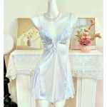 No Minimum Sexy Lingerie Nightdress Thong Set Attractive Sleepwear Robe Sexy Lingerie for Women Sling Pure Nightdress - 图片 2