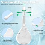 OEM Post Anal Enema Tool Post Anal Cleaner Douche Gay Cleaner Have Fun with Anal Enema Bulb with 5 Spouts - 图片 2