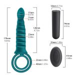 Penis Sleeve Sex Toy for Men Penis Cock Ring Anal Butt Plug Male Prostate Massage Wireless Remote - 图片 2